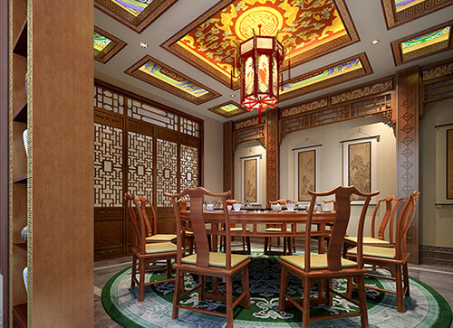 吴忠中式古典风格家居装修设计效果图